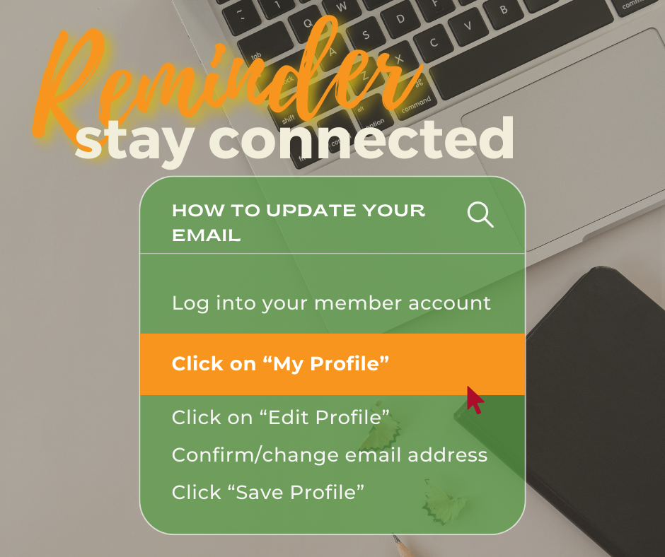 How to update your email